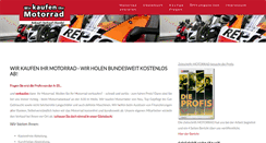 Desktop Screenshot of motorradankauf.de